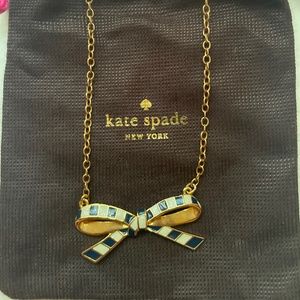 Kate Spade bow necklace
